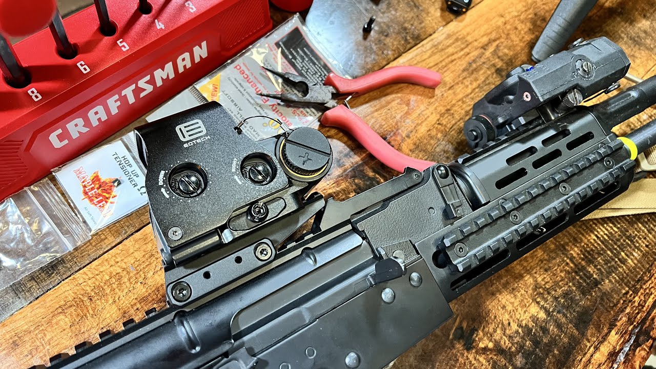 Доступная альтернатива EOTech: распаковка и установка клона с Amazon! Голографический прицел AKFI...
