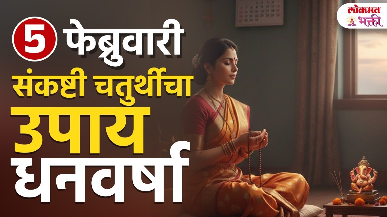 Magh Sankashti Chaturthi 5 February 2026 | Dhanlabhasathi Upay | Shubh Vel ani Mahattva | SG3