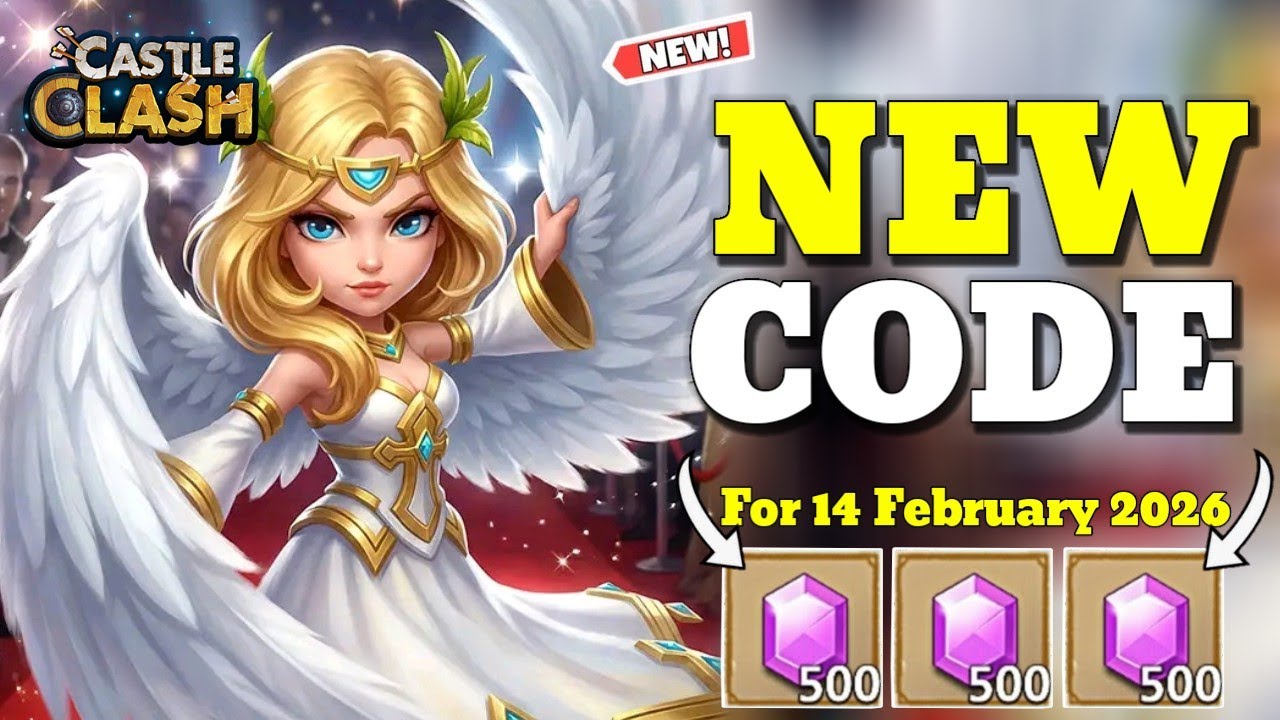 НОВЫЙ СЕКРЕТНЫЙ КОД CASTLE CLASH 14 ФЕВРАЛЯ 2026 ГОДА || КОДЫ CASTLE CLASH 2026