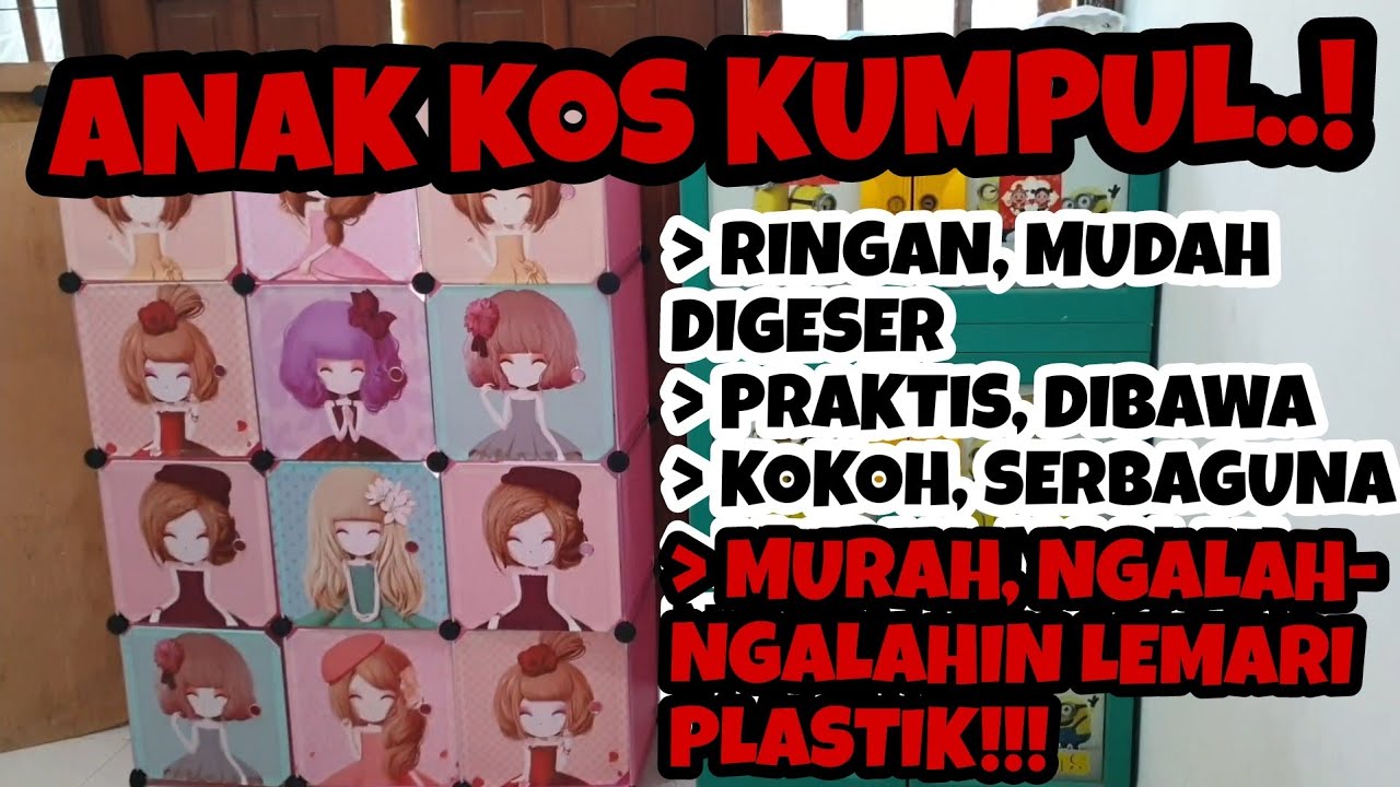 Tutorial Merakit Lemari Portable 12 Pintu + Revie