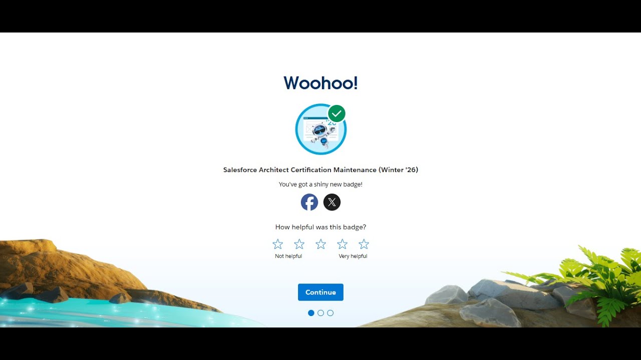 Salesforce Architect Certification Maintenance Winter '26 in Trailhead Salesforce