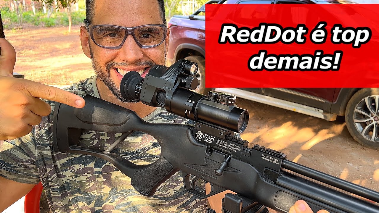 Olha o que eu fiz com Red Dot!