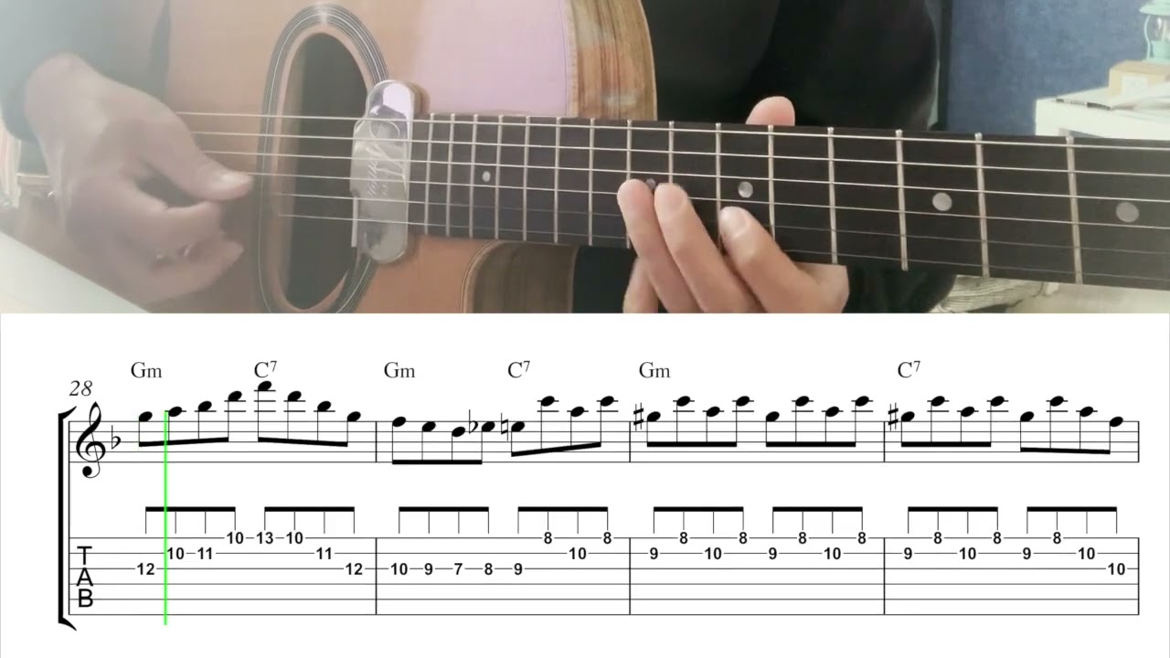 Honeysuckle Rose Solo Practice | Gypsy Jazz Guitar Arpeggio Tutorial