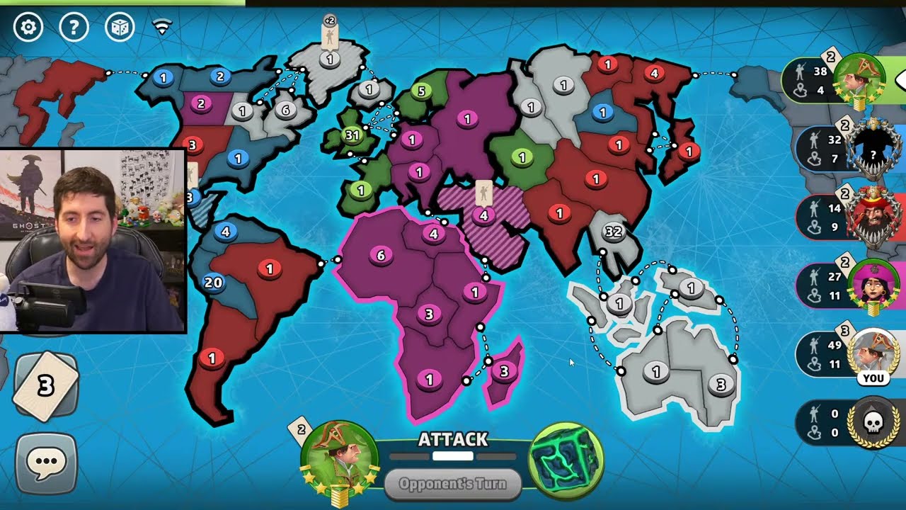 WAR & PEACE, BUT MOSTLY WAR IN RISK