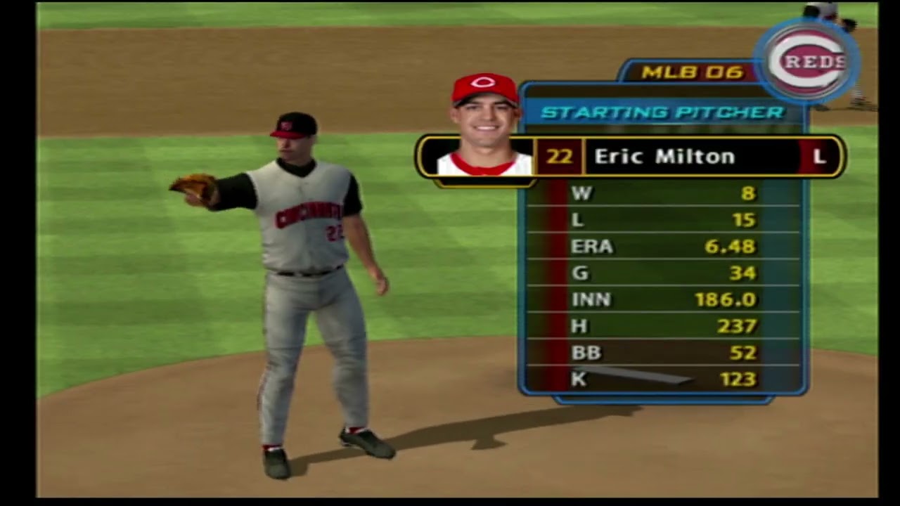 MLB 06 The Show Angels vs Reds