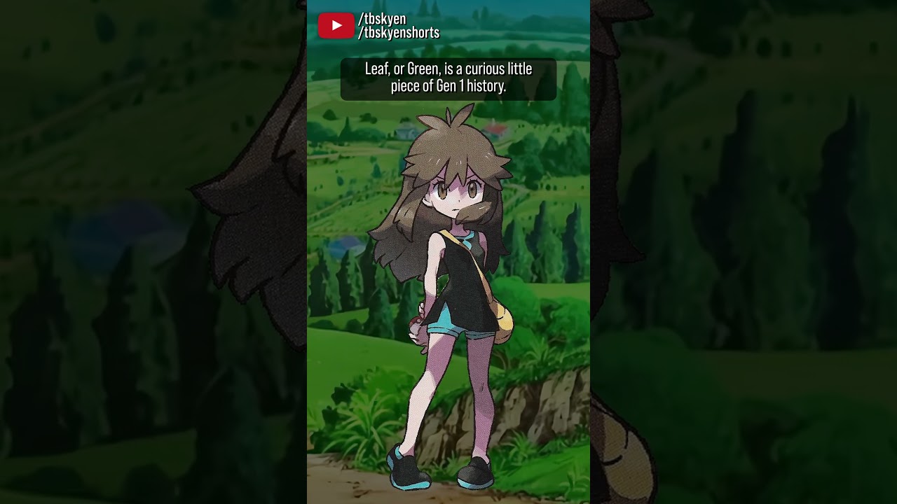 Leaf always seemed like a fun part of a protagonist trio, I hope we get to see her again | #pokemon