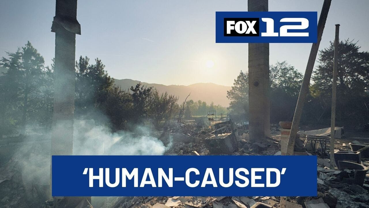 Rowena Fire in Columbia River Gorge was human-caused, officials say