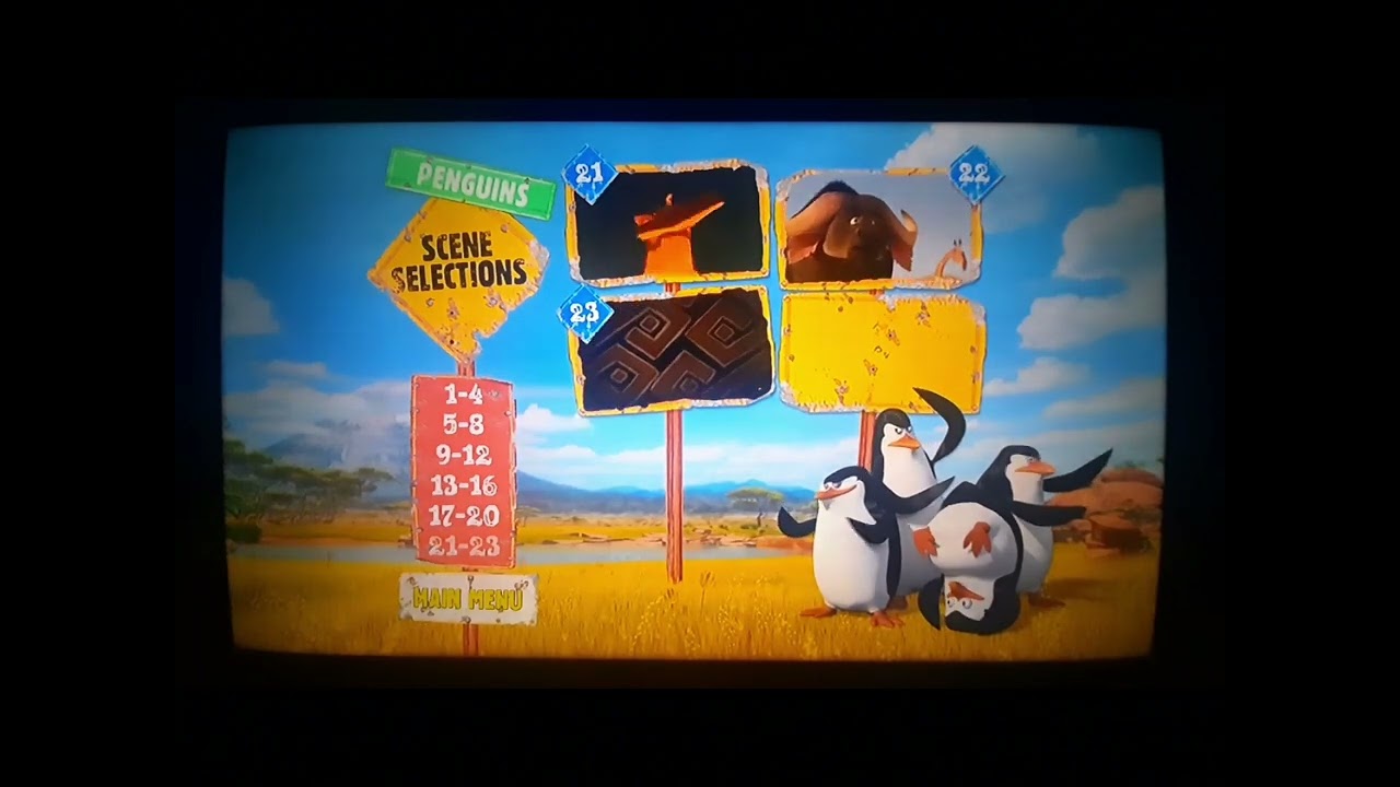 Madagascar Escape 2 Africa DVD Menu (2008, 2009) (En Español)