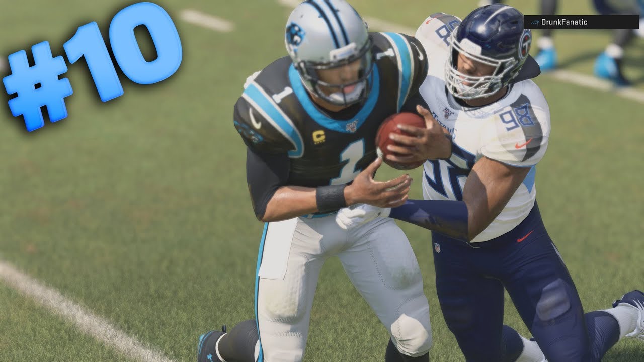 Cam Newton and McCaffrey Are Nearly Unstoppable! Madden 20 Tennessee Titans Online Franchise Ep.10