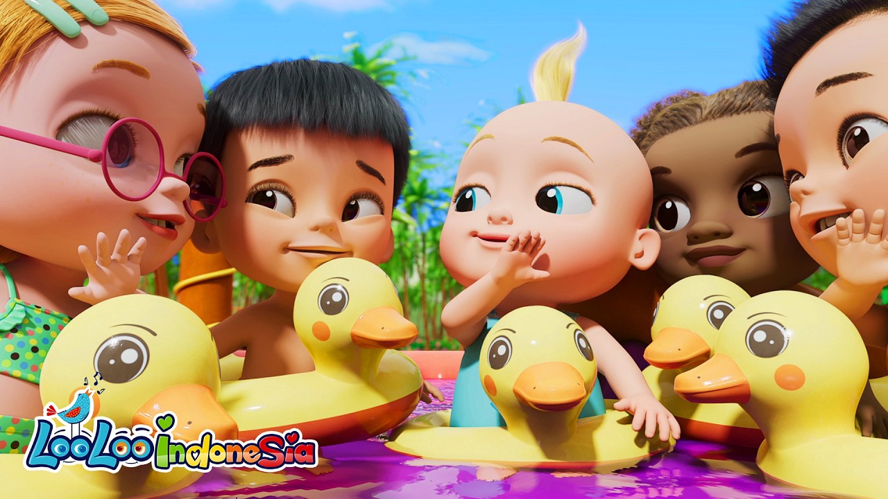 Kompilasi Lagu Anak Indonesia 🎶 Lima Bebek Kecil 🦆| Lagu Anak Terpopuler LooLoo