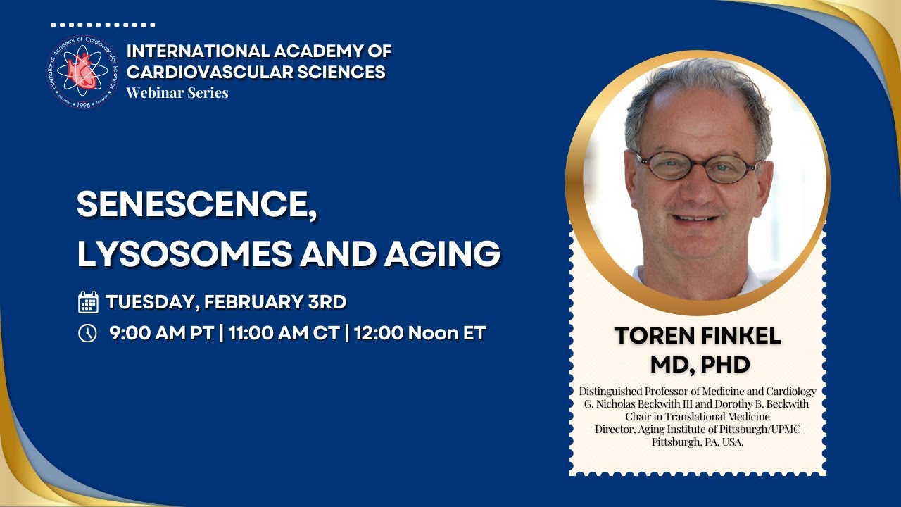 IACS Webinar with Dr. Toren Finkel 2/3/2026