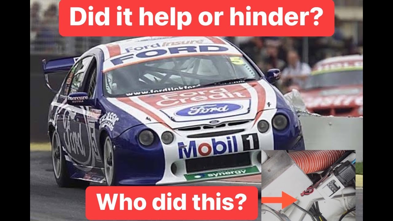 Who modified Glenn Setons 2000-2002 AU Ford V8 Supercar, and why? The restoration continues....
