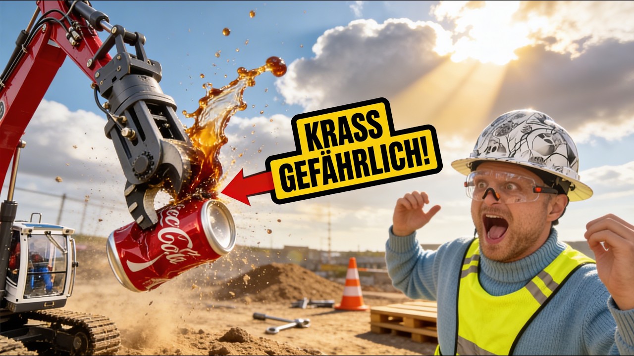 Wie GEFÄHRLICH ist Baggerequipment? - Anbauteile im TEST!