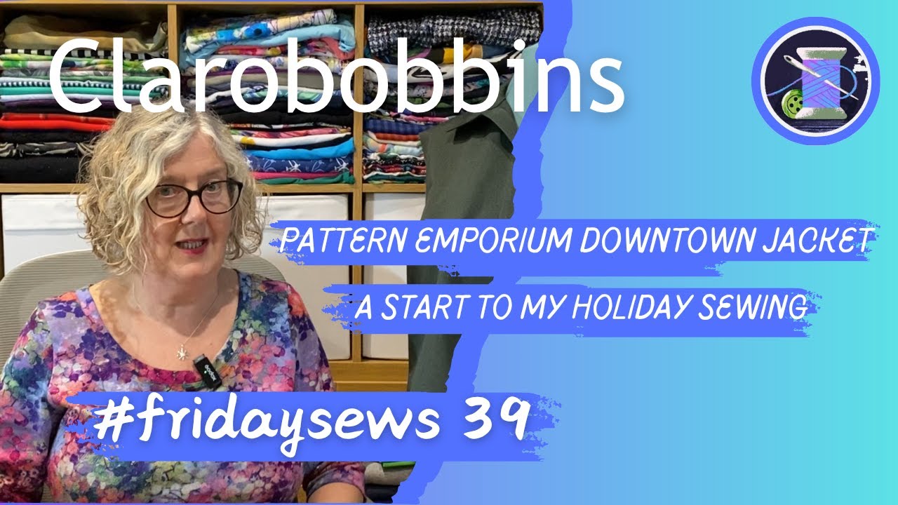 Pattern Emporium Downtown Jacket, Starting my holiday sewing. 