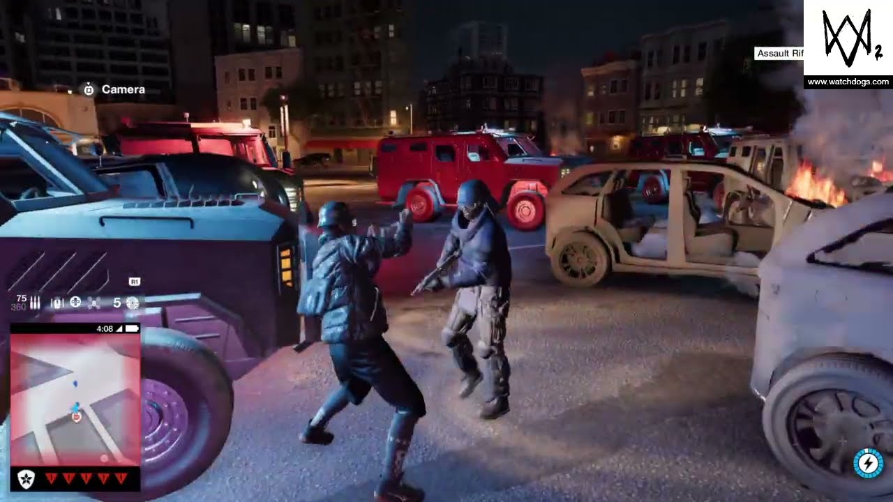 Watch Dogs 2 5 Star Police Chase (2) (America's Most Wanted)