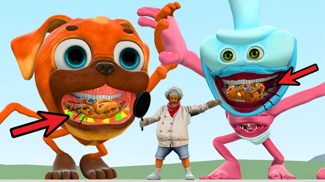 NEW SHIN CHOMPY CHASEY TAPES VS SHIN BINKY DRINKY TAPES DARK PALS in Garry's Mod