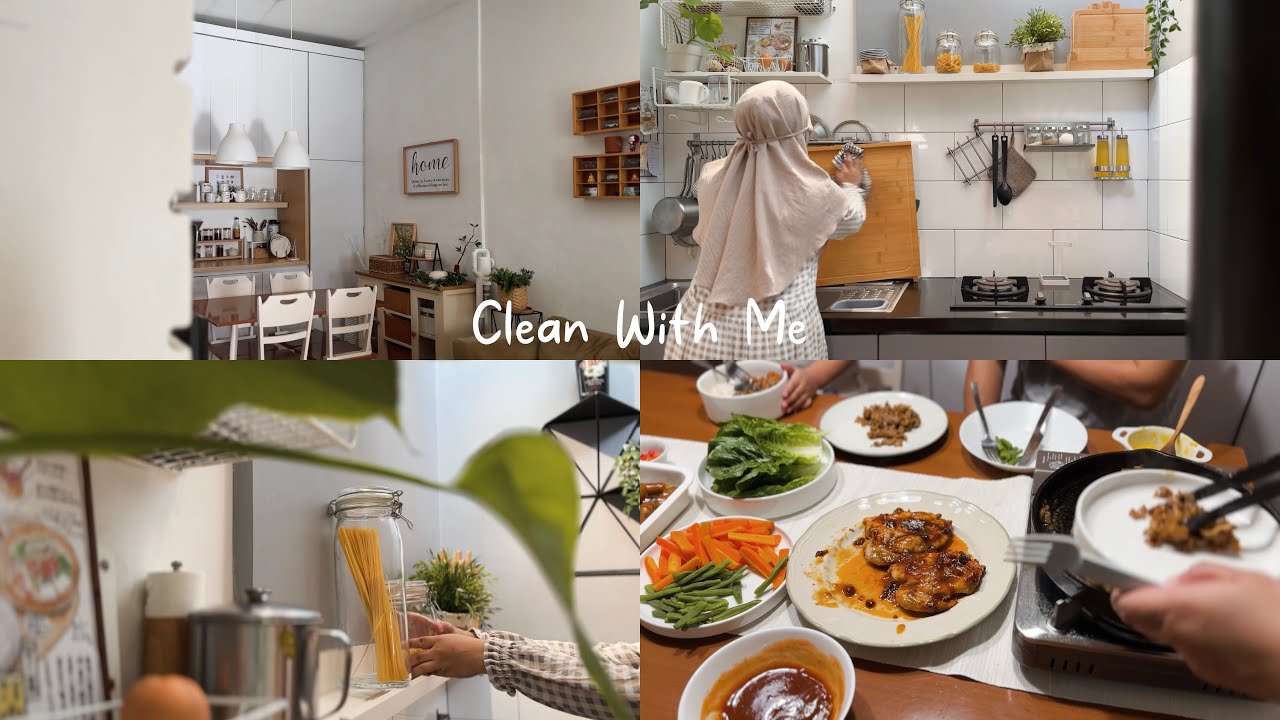 Clean With Me || Bersih - Bersih Area Dapur