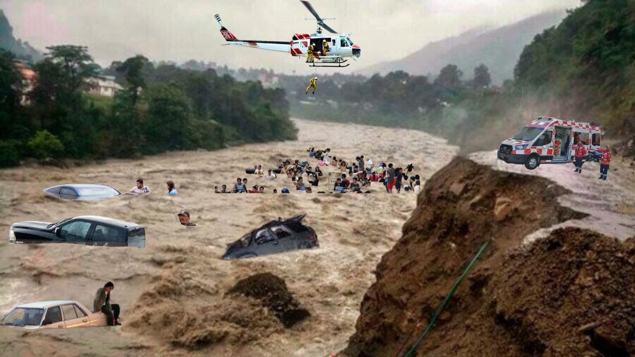 Most Horrific Natural Disasters Ever Caught On Camera in 2023 | Flash Flood in 4K