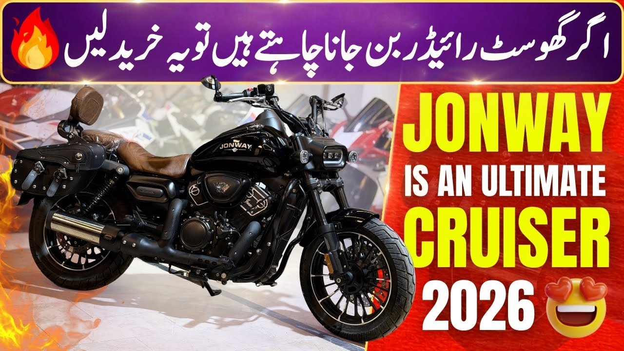 2026 Jonway 400cc V2 Review | Price in Pakistan, Specs & Ride Experience