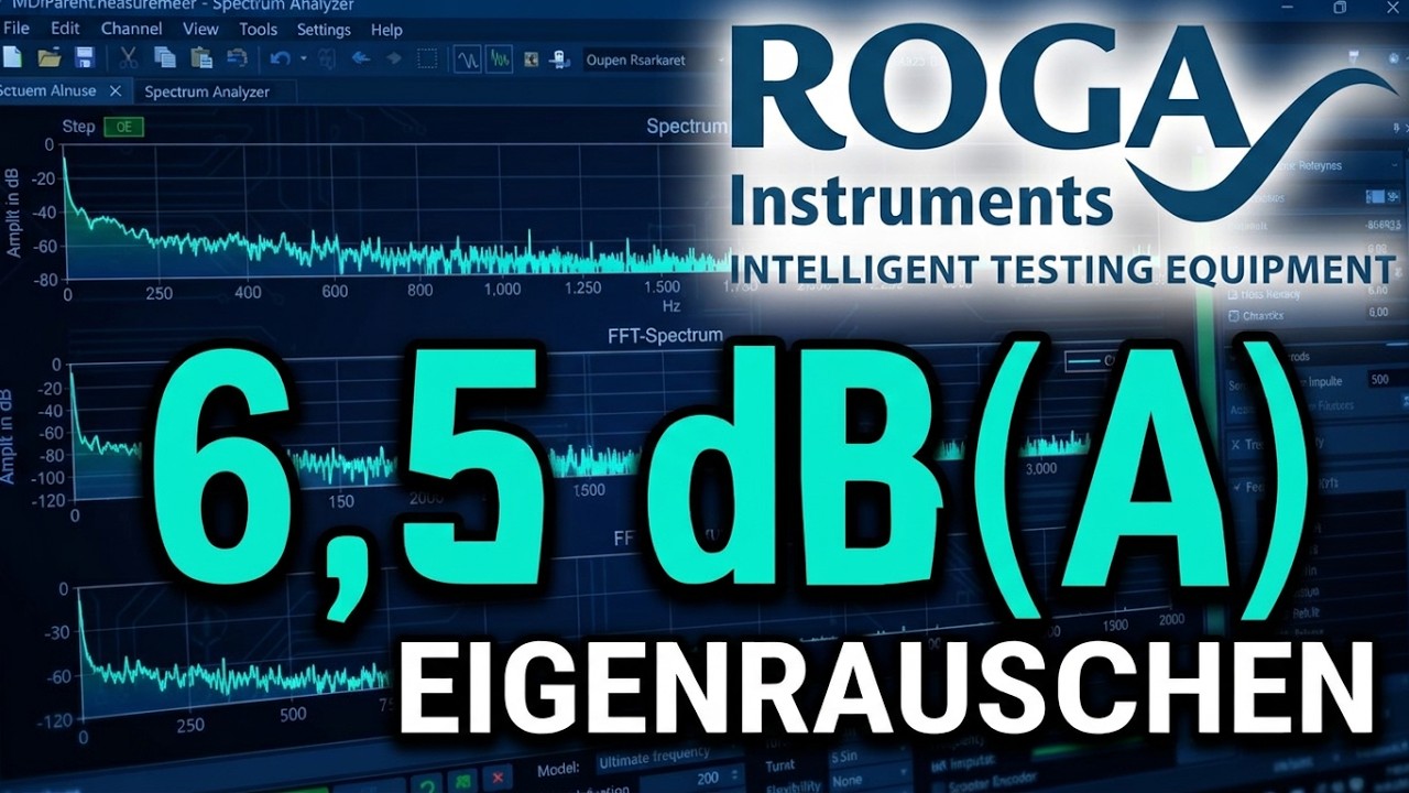 Schallleistung ab 6,5 dB(A) messen