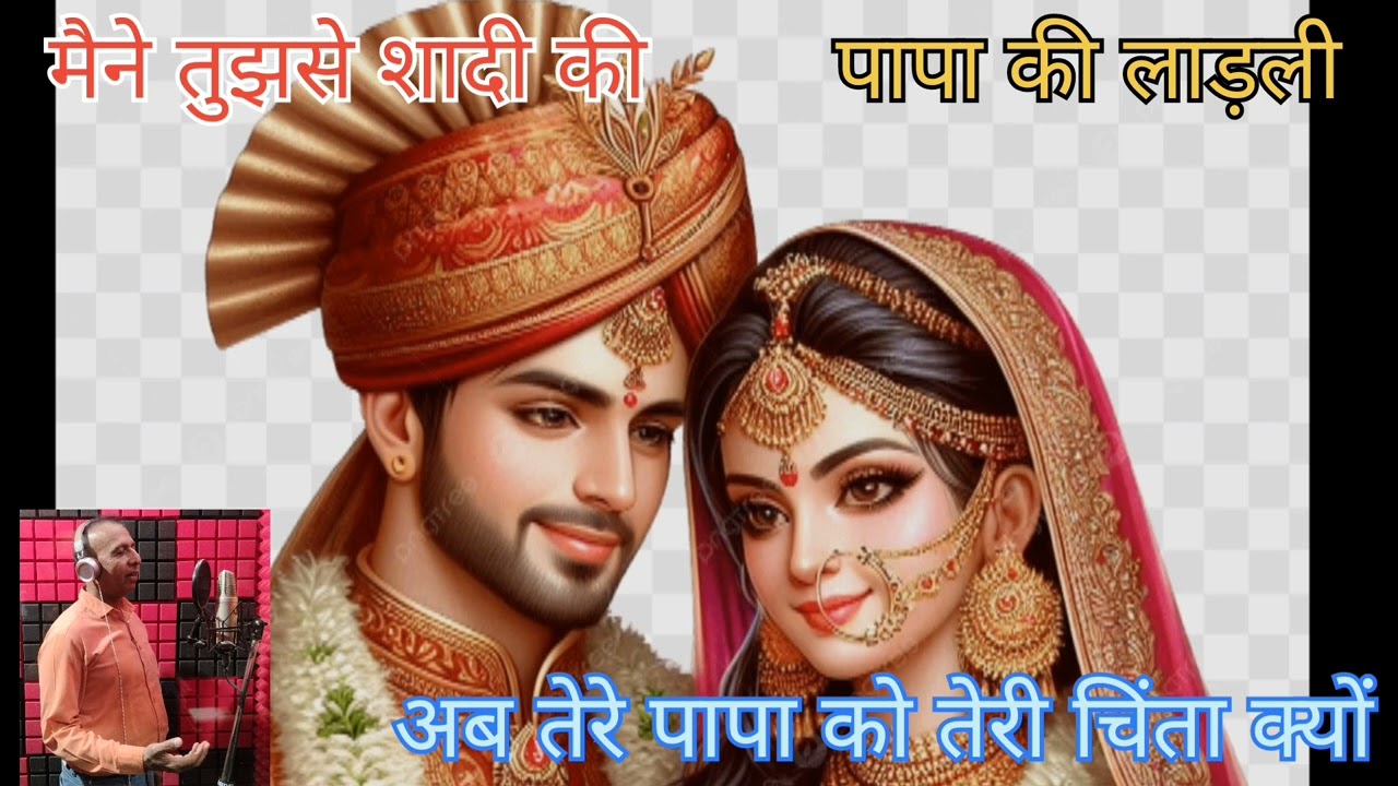Maine tujhse shaadi ki ab tere papa ko teri chinta kyon #Song #hindisong #papakiladli #shaadi #song 