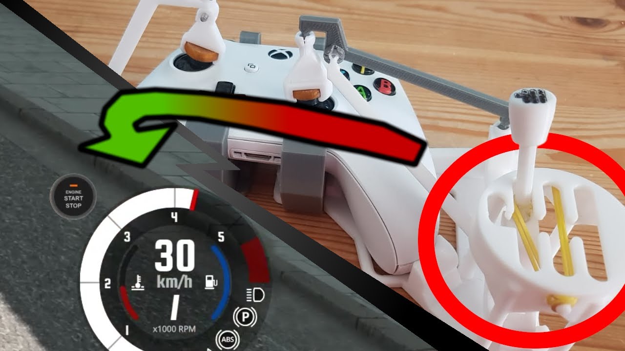 Xbox Controller RACINGSIM-Kit | 300 SUB GIVEAWAY | Files for FREE on THINGIVERSE!