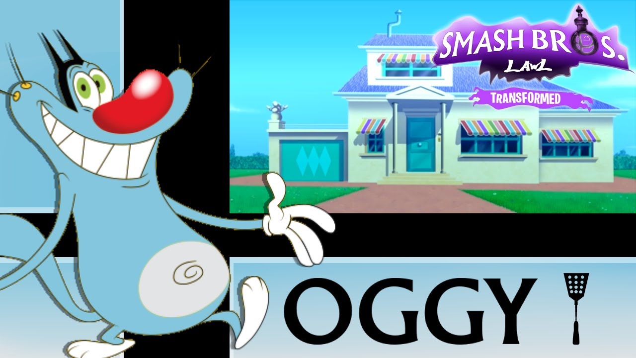 03: Oggy (Oggy and the Cockroaches) - Smash Bros. Lawl Transformed Moveset