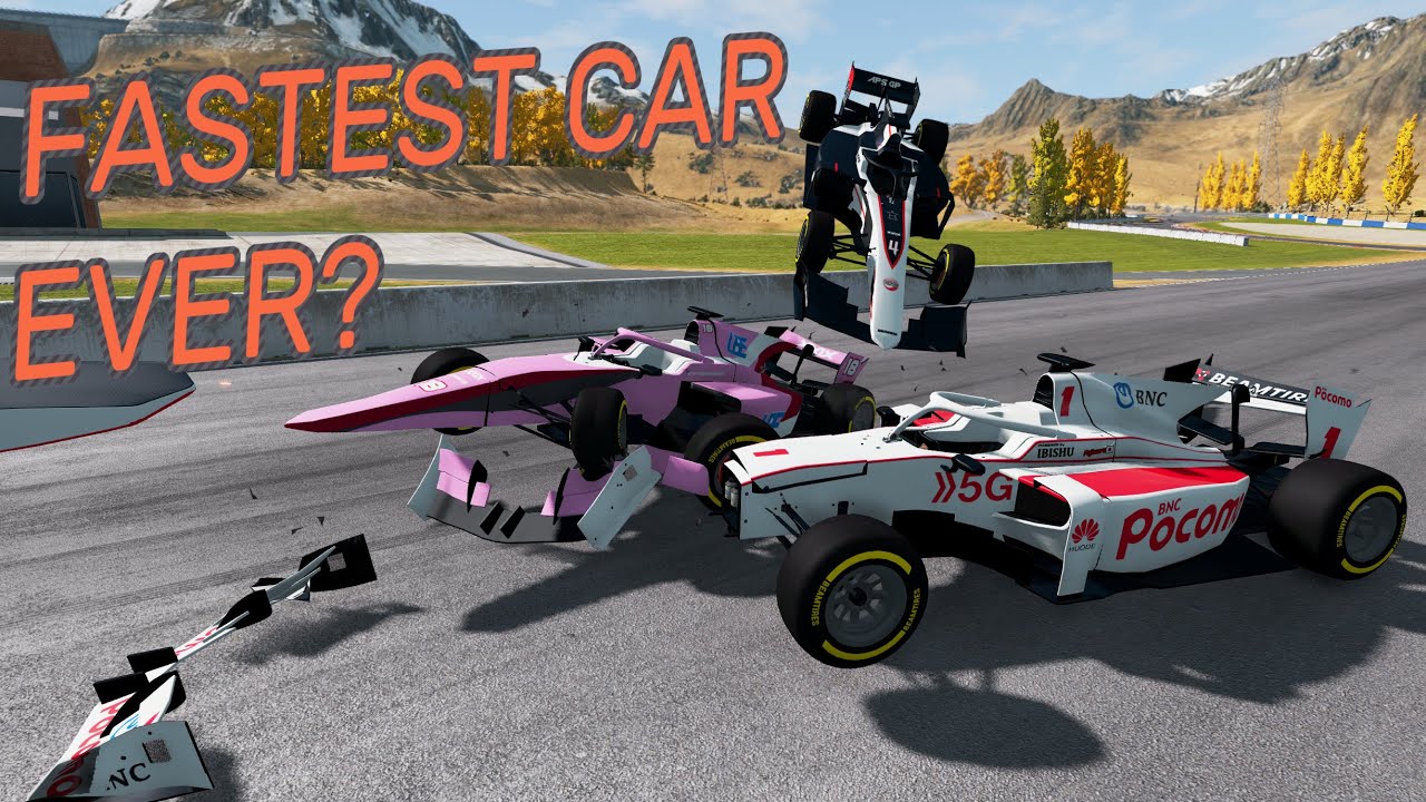 FASTEST CAR EVER in BeamNG.drive ??? - Genesis F2
