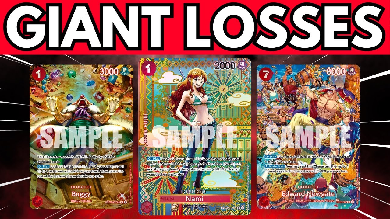 The One Piece SP Market is Taking a MASSIVE Hit