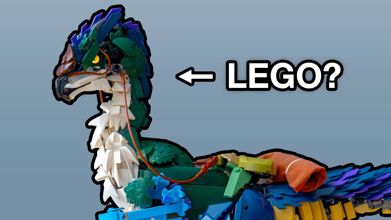 I built my best LEGO creature yet!