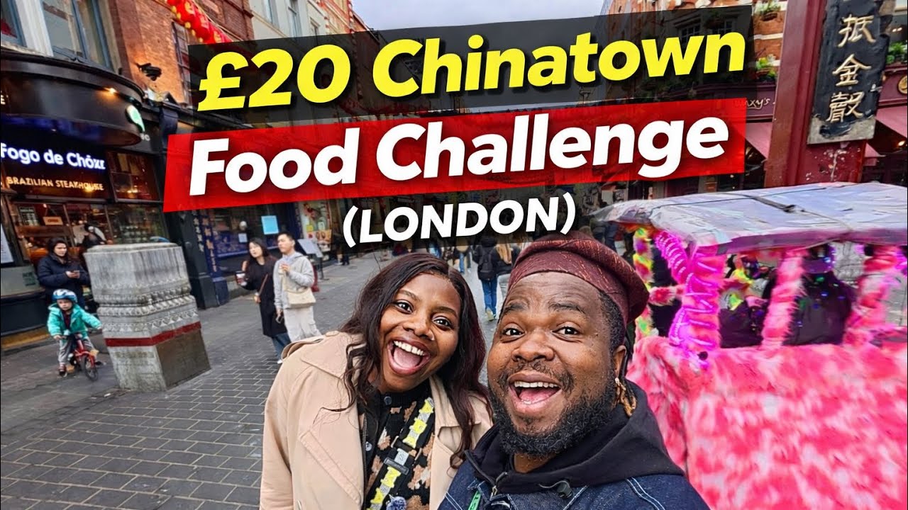 £20 Chinatown Food Challenge (LONDON )