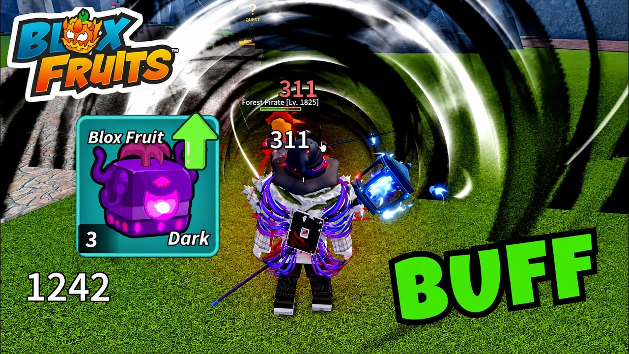 NEW Dark Fruit Buff &ndash; Full Showcase | Blox Fruits PVP UPDATE