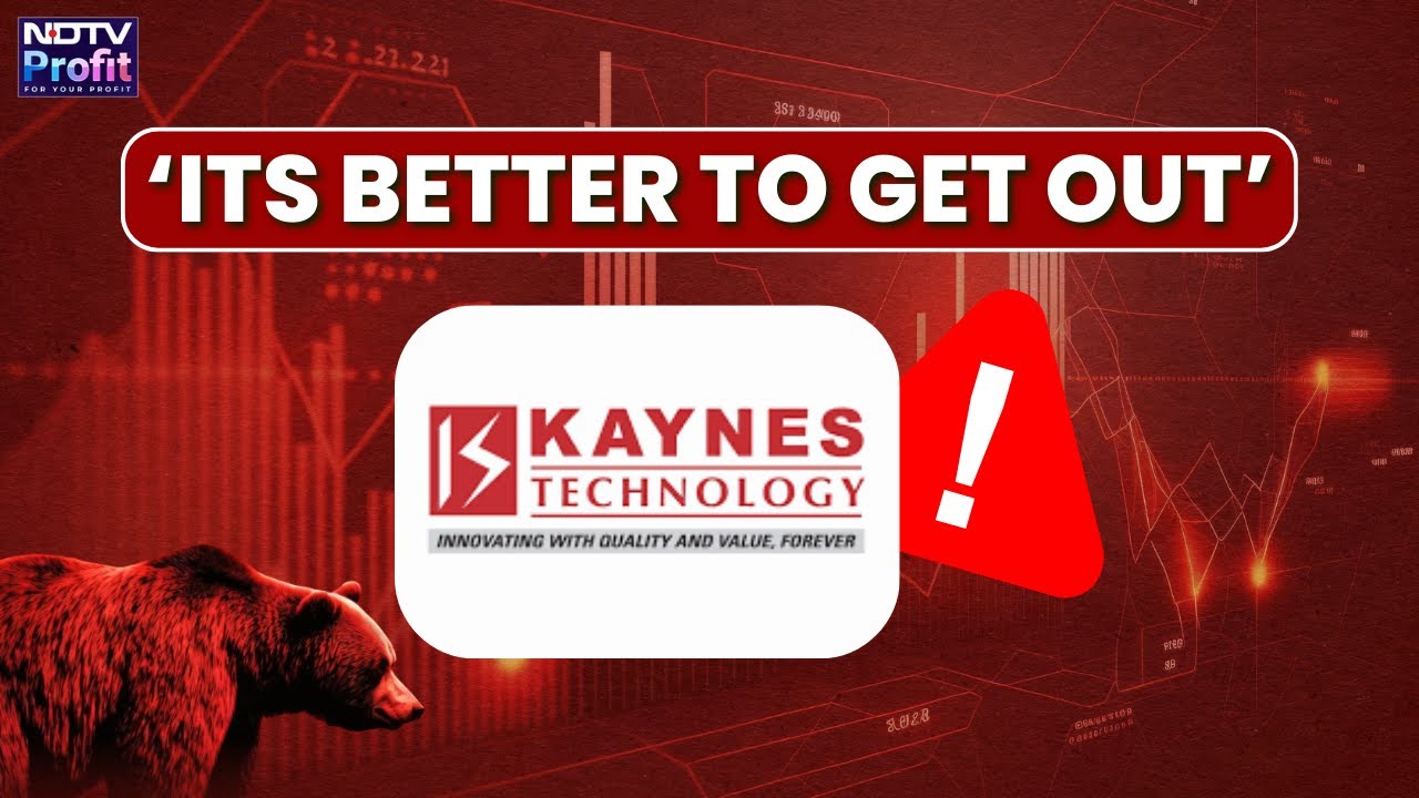Why Market Expert Suggests 'Exiting' Despite A 40% Correction | Kaynes Tech