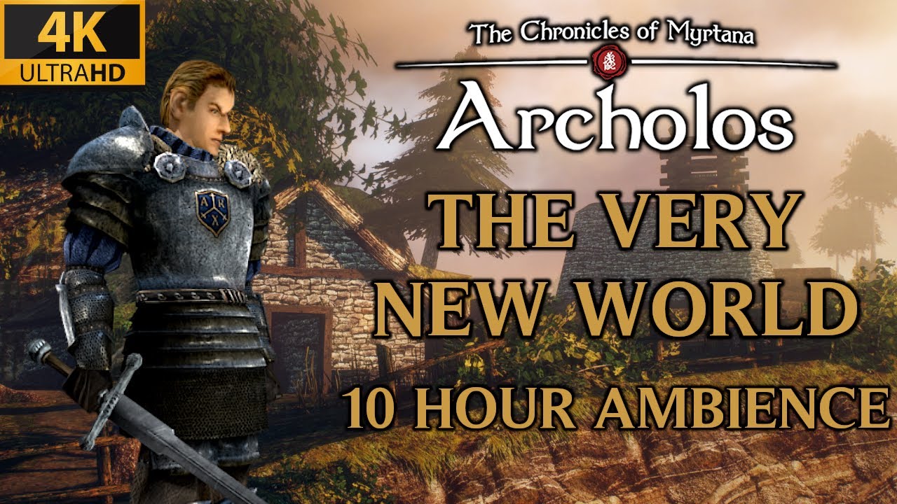 The Very New World - 10 Hour Ambience | The Chronicles of Myrtana Soundtrack (Extended Version)