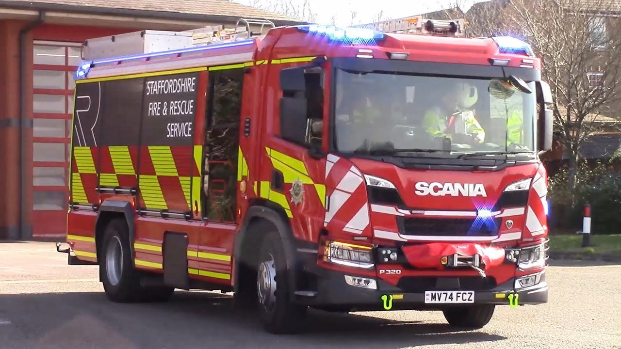 BRAND NEW Stafford Enhanced Rescue Pump turnout - Staffordshire Fire & Rescue Service