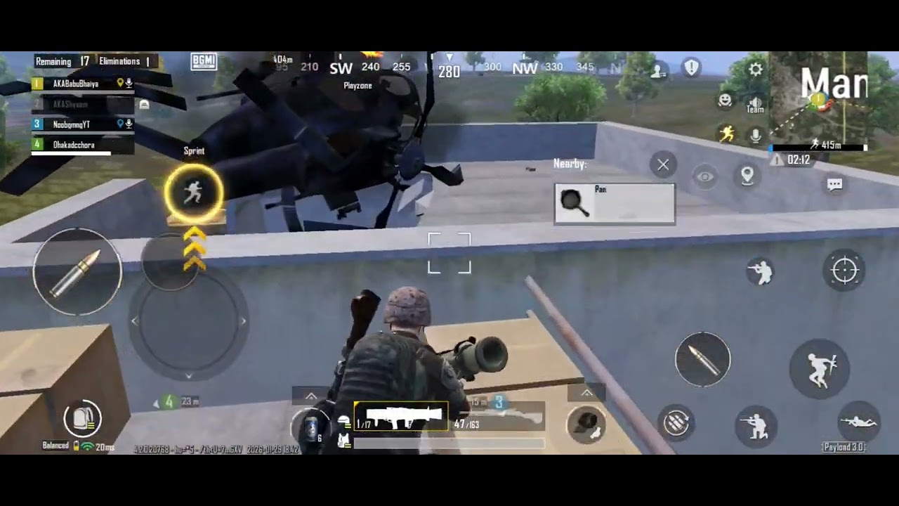 Phone Call Ne Maar Diya 😔 | Recall Fail, Helicopter Mayhem & Tank Death | BGMI Payload