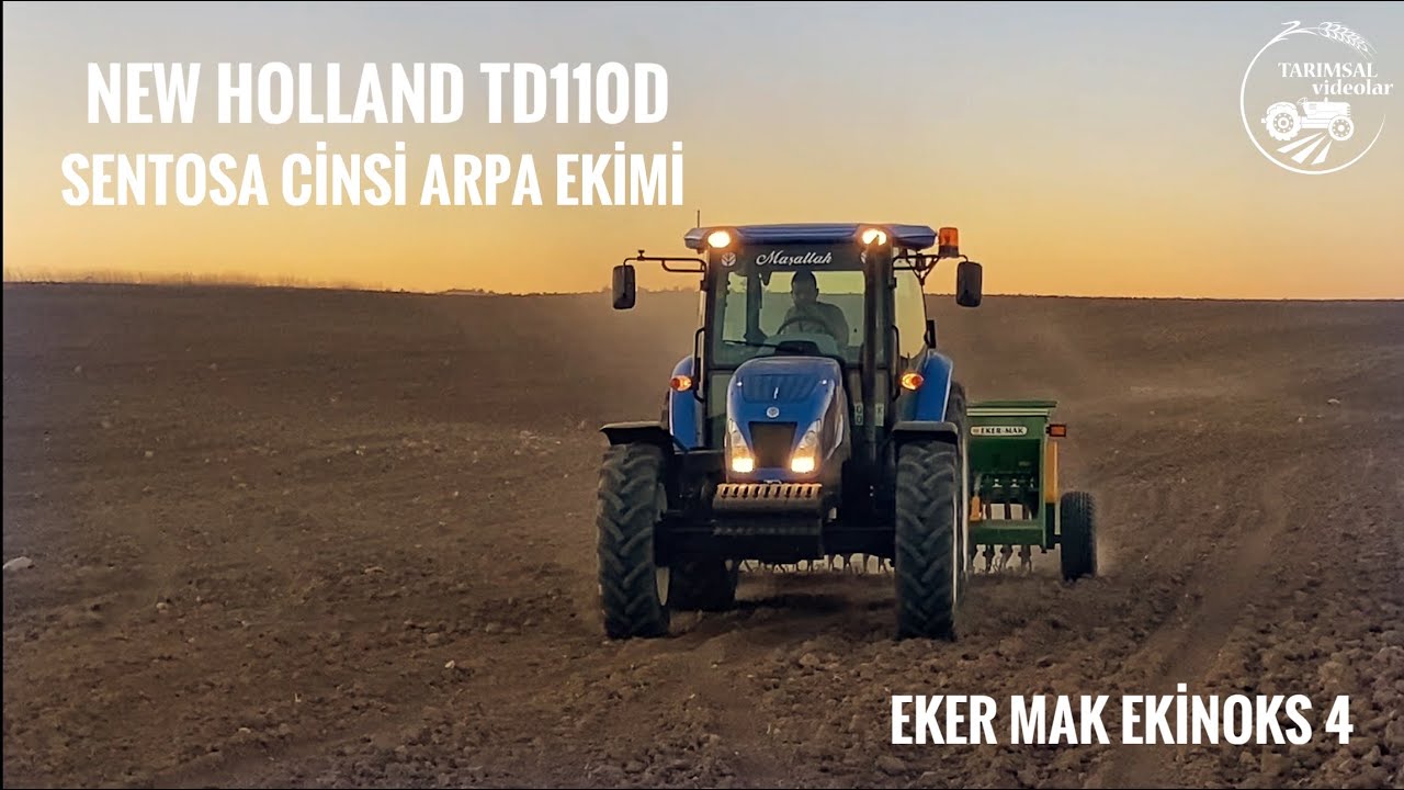 EKER MAK EKİNOKS 4 SENTOSA CİNSİ ARPA EKİMİ
