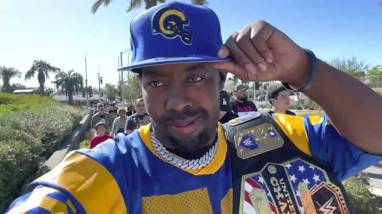 Wrestlemania 39 ,Weekend In LA Vlog “I got to meet the Tag Team Champs “( Part 1 )