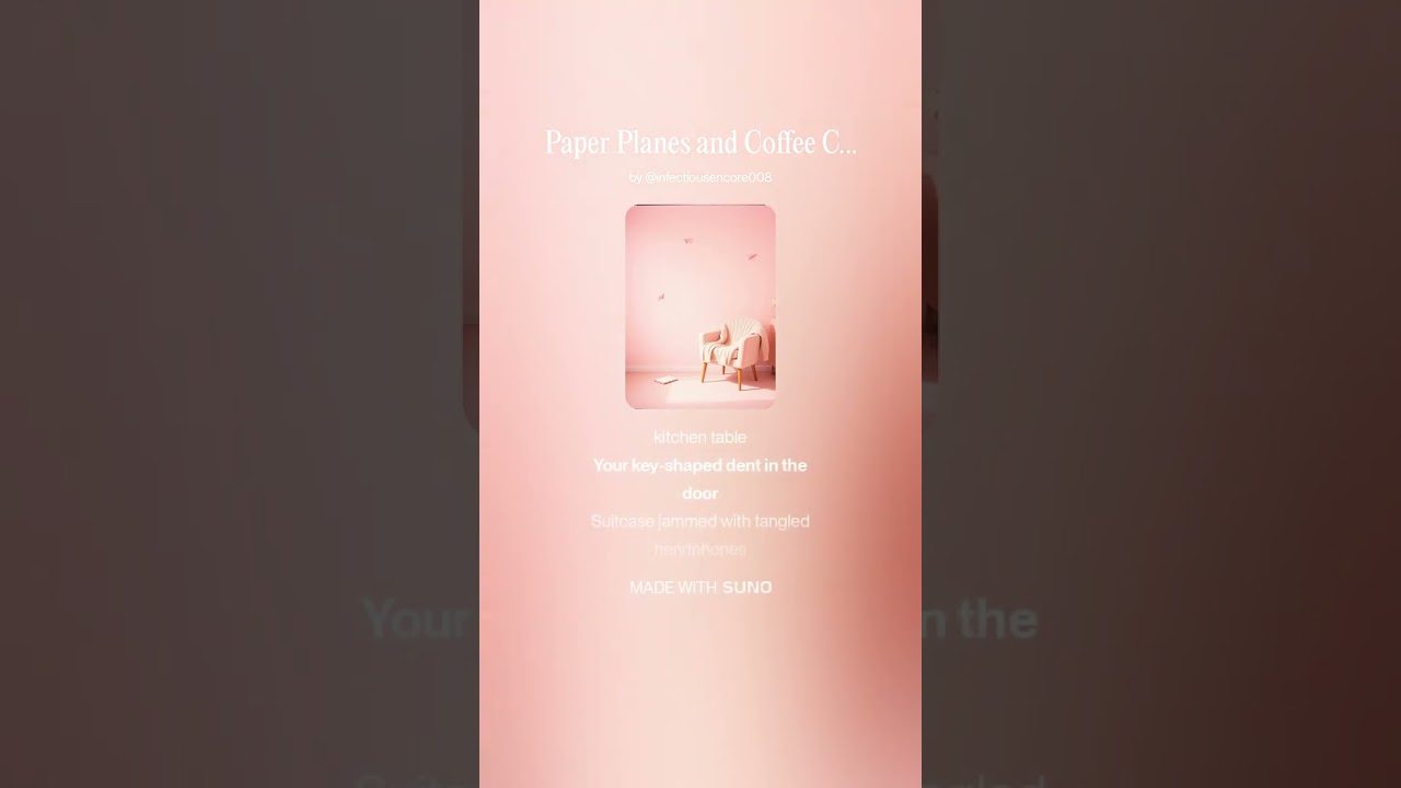 Paper Planes and Coffee Cups