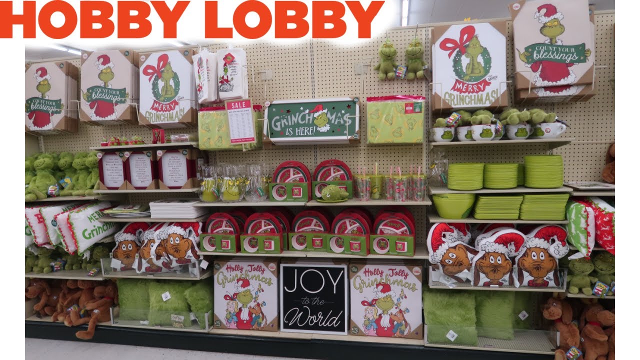 HOBBY LOBBY * GRINCH HUNT & MORE
