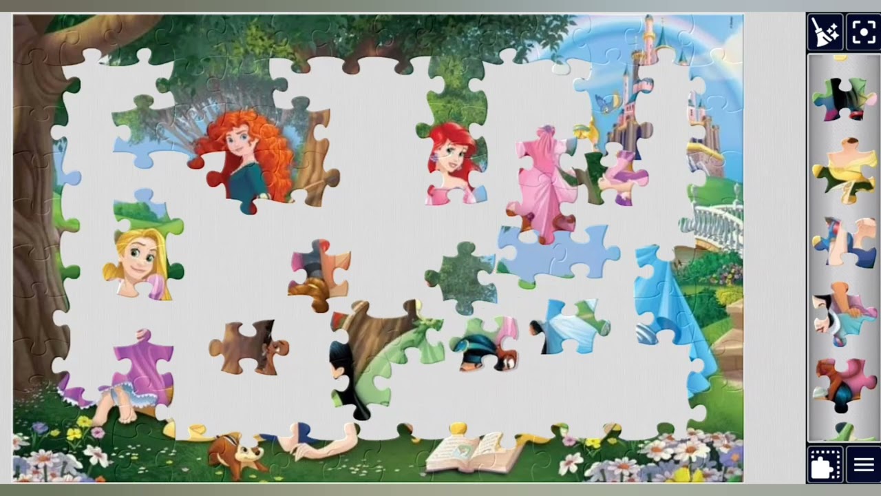 The Magical Gathering of Disney Princesses 🏰👑 jigsaw puzzle 🧩✨ @jigsawpuzzleworld280 