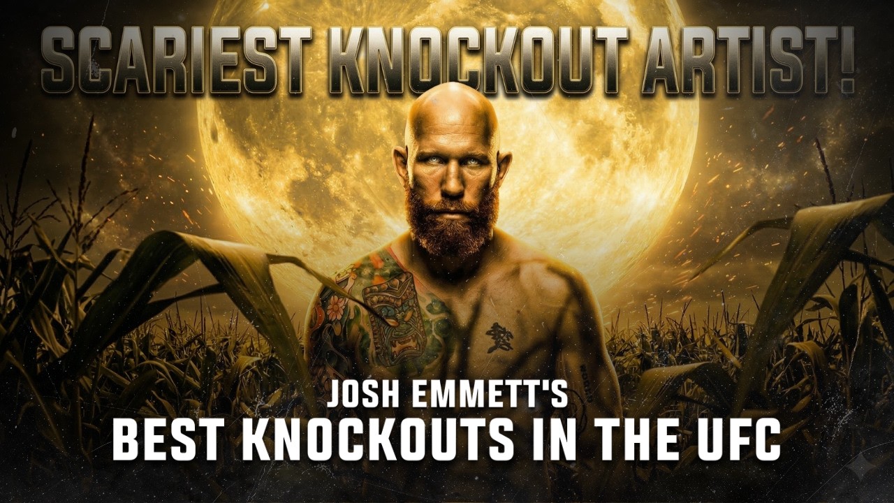 𝐎𝐍𝐄-𝐏𝐔𝐍𝐂𝐇 𝐏𝐎𝐖𝐄𝐑! 😱 | Josh Emmett’s Best Knockouts in the UFC