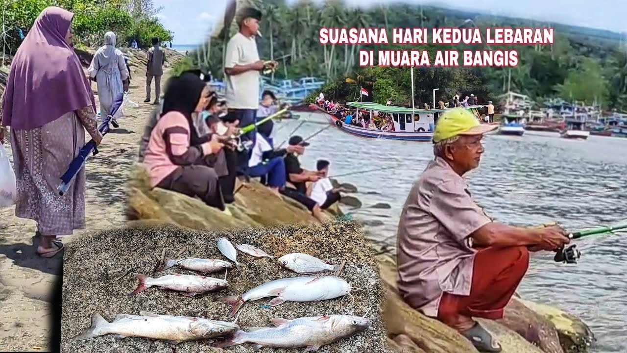 SUASANA HARI KE DUA LEBARAN DI MUARA AIR BANGIS. 
