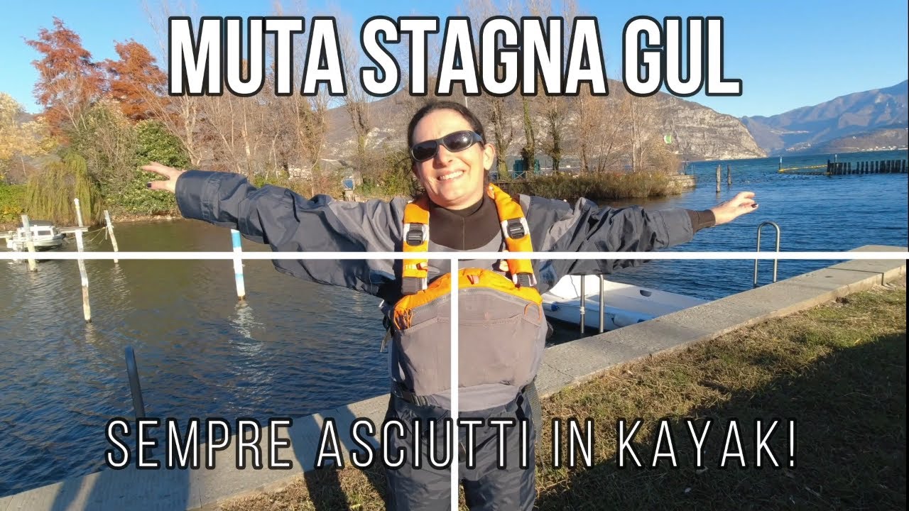 KAYAK d'INVERNO: affrontiamo il Freddo con la Muta Stagna (Drysuit) Gul