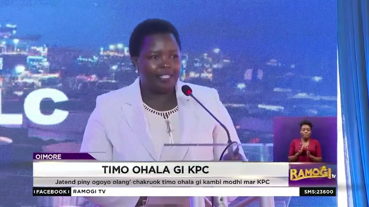 Ruto ogoyo olang' mar chakruok timo ohala gi KPC