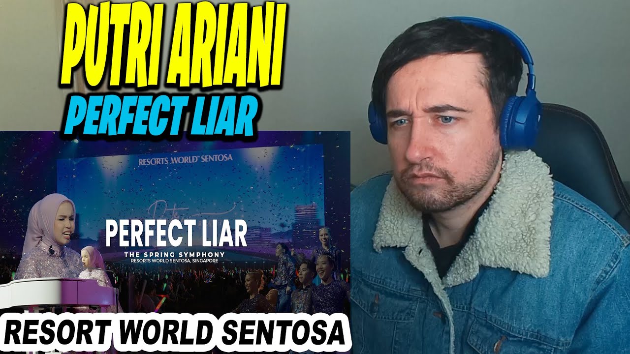 Reaction to PUTRI ARIANI - PERFECT LIAR (LIVE at Resort World Sentosa)