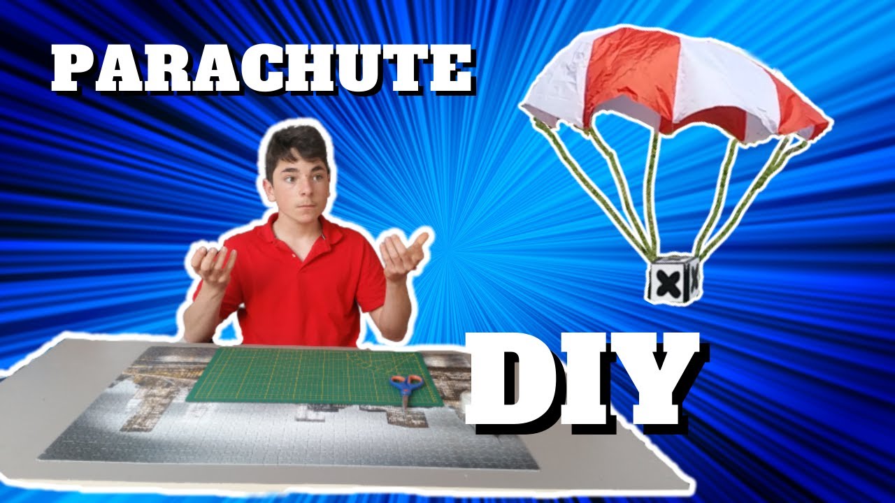 PARACHUTE FAIT MAISON✏️📏!