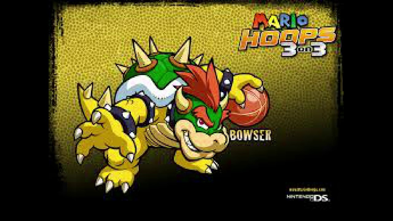 Mario Hoops 3 on 3 Bowser Castle - Extended