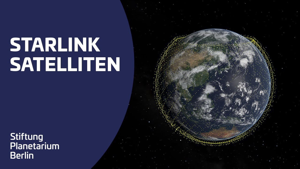 Starlink Satelliten: Lichterketten am Nachthimmel