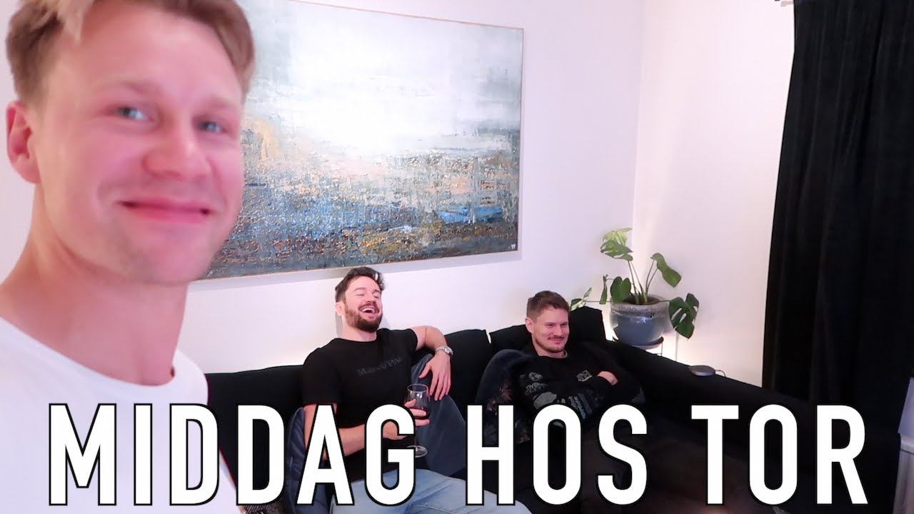 Tor bjuder på sin PARADRÄTT hamburgare med majs (VLOGG #79)